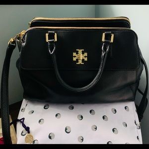 Tory Burch - Black Mercer Dome Leather Bag